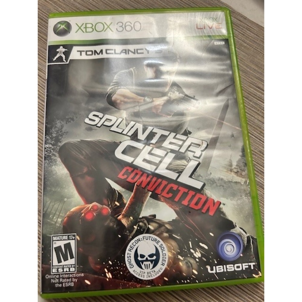 Tom Clancy's Splinter‎ Cell Conviction  Microsoft Xbox 360